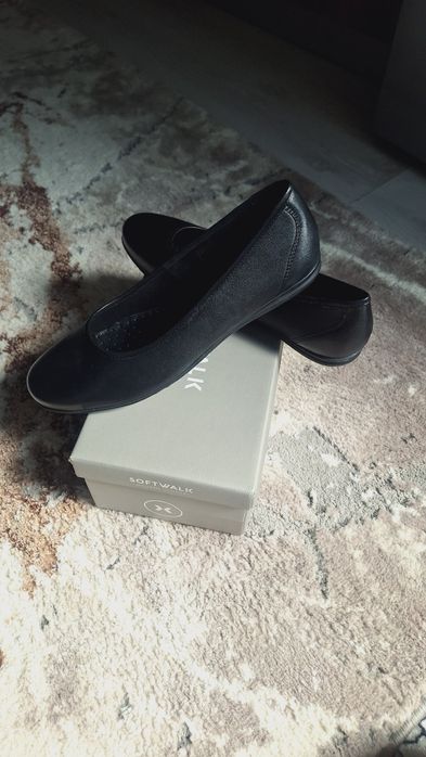 Дамски обувки, балерина 41 размер. Ново! Кожа!