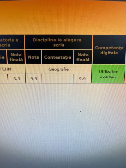 MEDITATII bac Geografie