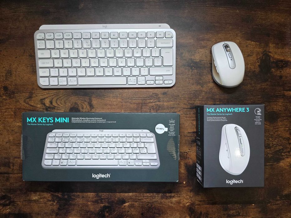 Tastatura + Mouse Logitech MX Keys Mini & MX Anywhere 3S