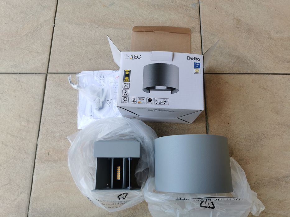 Aplică exterior Delta 2× 3w led / 500 lm.