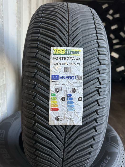 Нови всесезонни гуми TBB TIRES FORTEZZA AS 235/65R17 108V XL 2356517