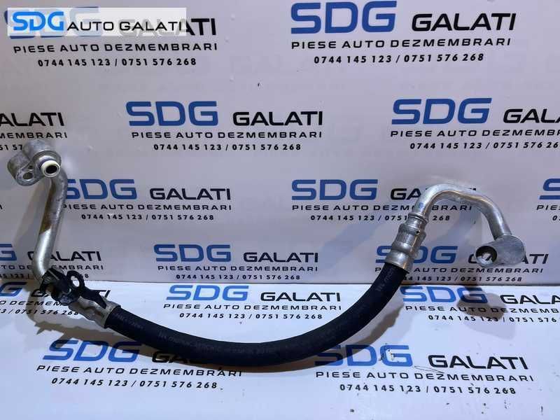 Teava Conducta Furtun Radiator AC Aer Conditionat Clima Skoda Octavia 2 1.9 TDI BKC BJB BLS BXE 2004 - 2013 Cod 1K0820721BD [D0266]