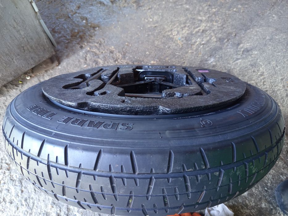 15" Hyundai I30 Kia Ceed  Резервна гума за Киа и Хюндай  Крик и ключ