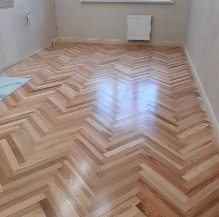 Укладка паркета и реставрация.