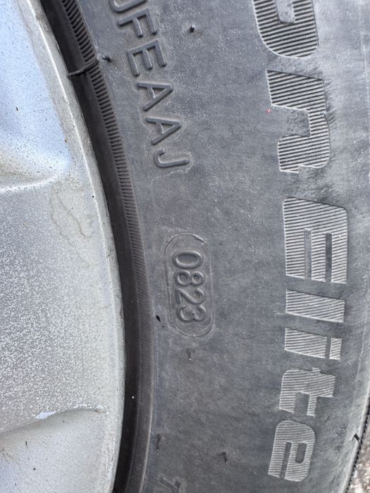 Set jante aliaj roti complete R16 cu anvelope all season 205 55 R16 Kia Ceed Hyundai i30 5X114,3