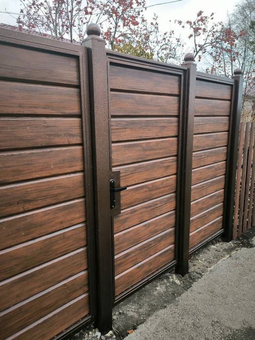 Забор жалюзи , евроштакетник.