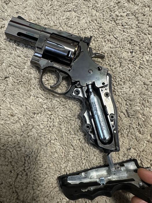 Revolver Airsoft Magnum .357 Gun Metal 2.5”