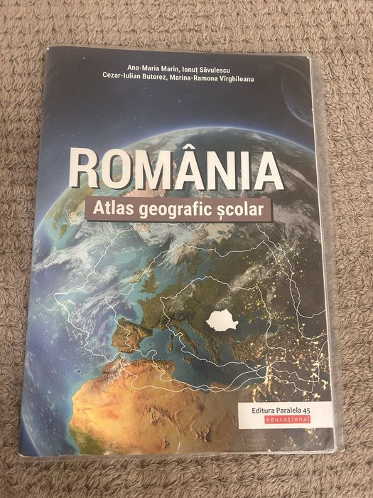 Atlas geografic școlar România - Paralela 45