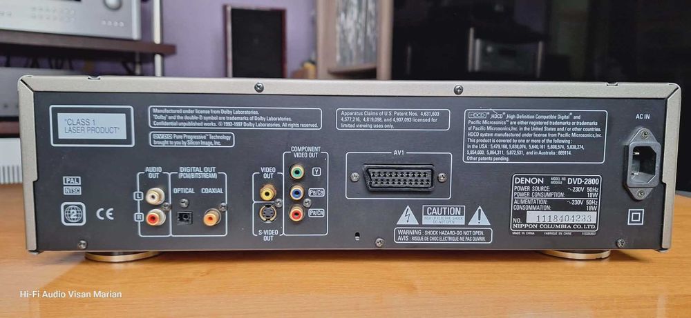 DVD Denon-2800 Cu Telecomanda