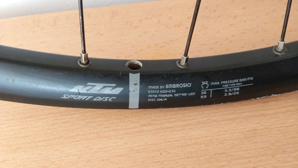 Vand roata spate 29" (frana disc)