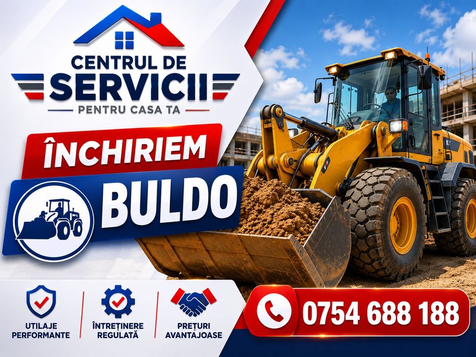 Inchiriem Buldo/Mini excavator