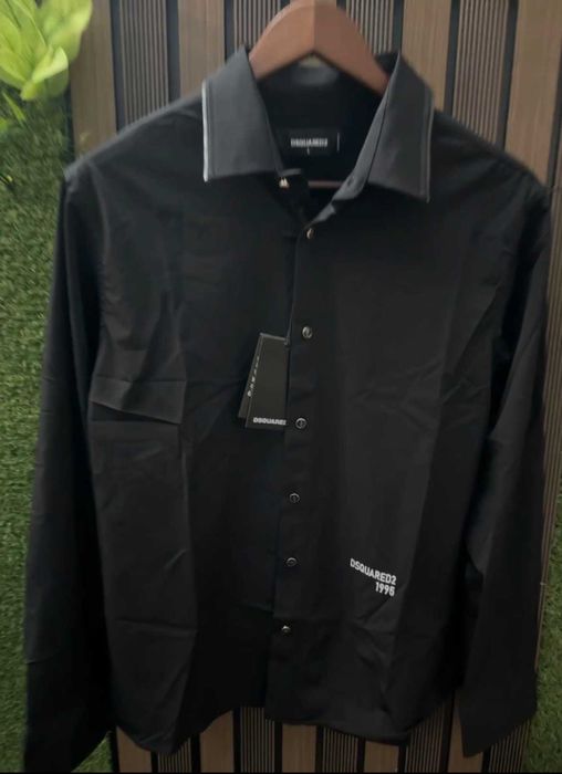 Лимитирана Риза Dsquared2 ЧЕРНО/БЯЛО