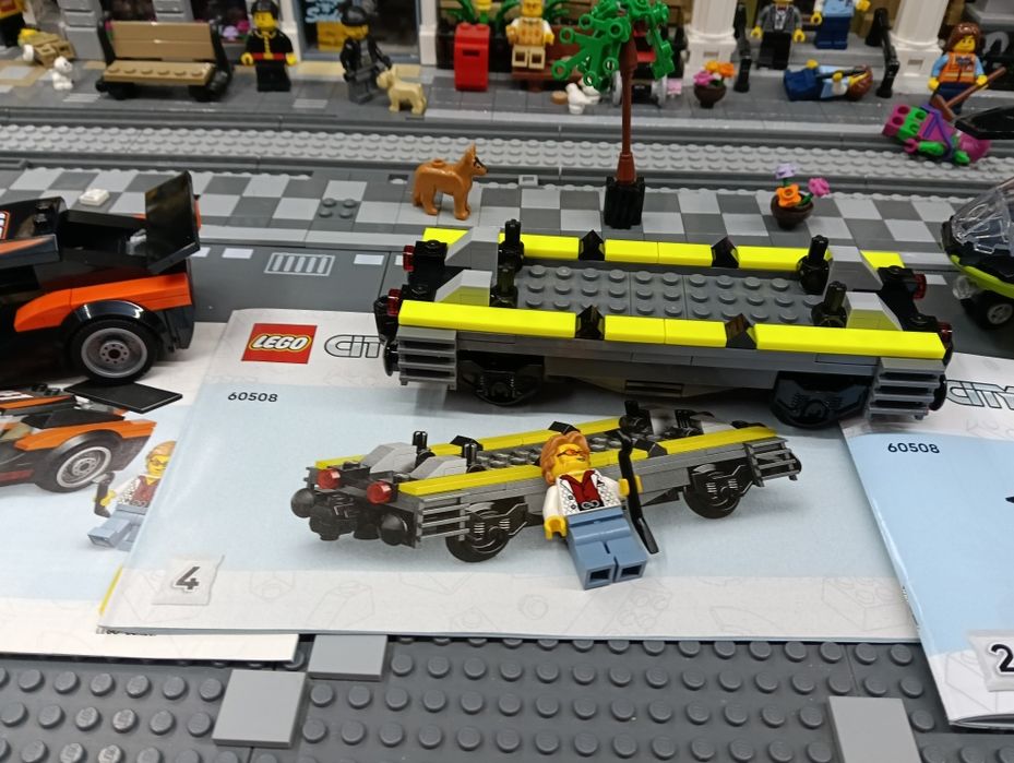 Lego Elicopter și vagon