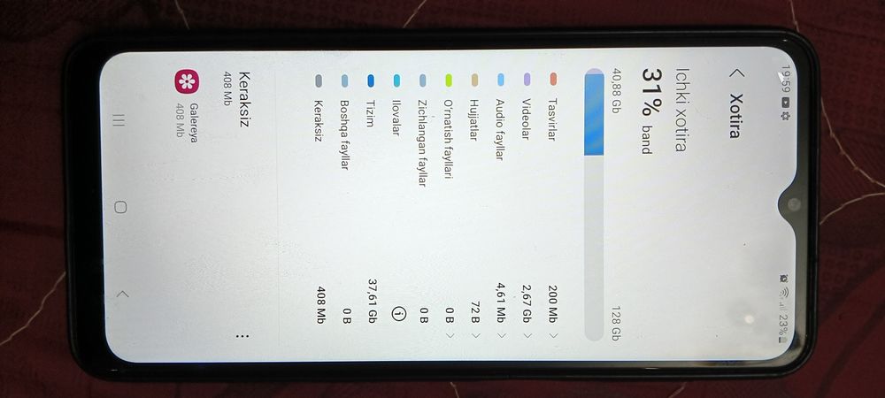 Samsung GALAXY korobka dacument bor.
