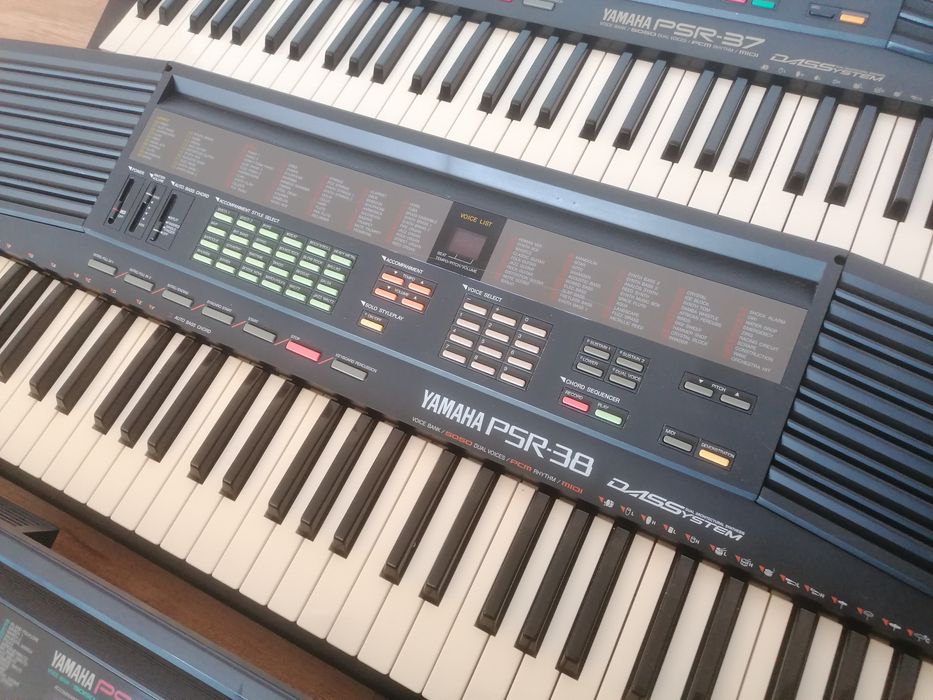 YAMAHA PSR-37 PSR-38 PSR-47 pian digital profesional orga