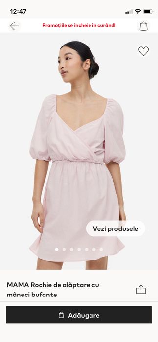 Rochii de gravide, de alaptare H&M MAMA