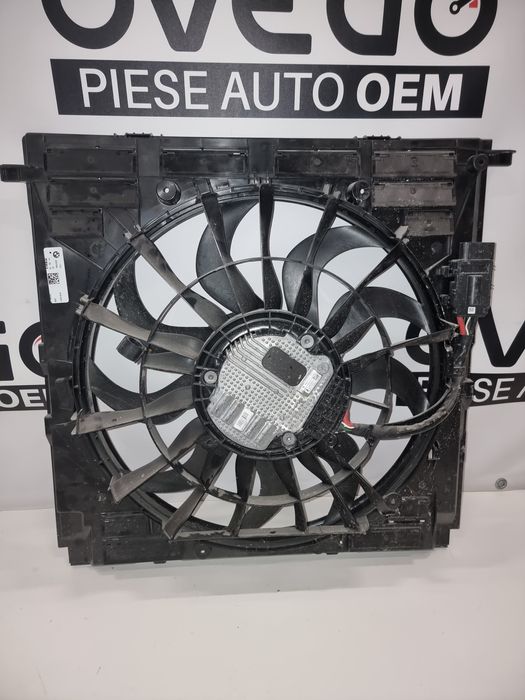 Ventilator electric cu carcasa 1000 W BMW X5 G05 ,F95 X6 G06 F96, LCI X7 G07 ,XM G09  M50dX,M50iX LCI Cod OE 8697886