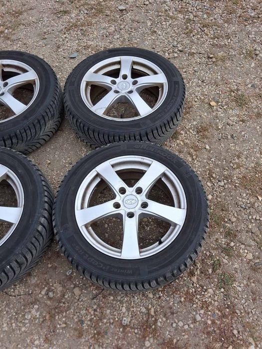 16″ алуминиеви джанти Dezent с гуми Hankook – 5x114.3, ET48, Hyundai / Kia  mazda Nisan