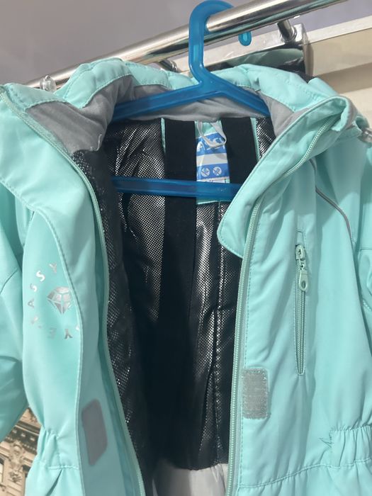 Костюм на девочку  слитный зима