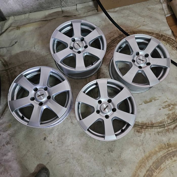 4 алуминиеви джанти 16 цола 5х120 7Jx16H2 Autec Germany