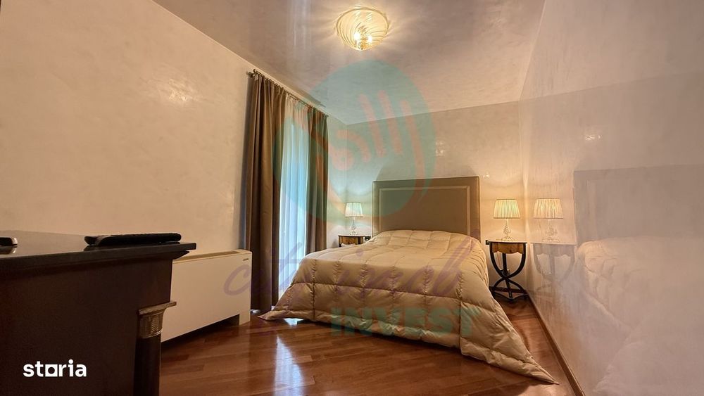 4 camere de lux în Primăverii cu terasă și 2 parcări
