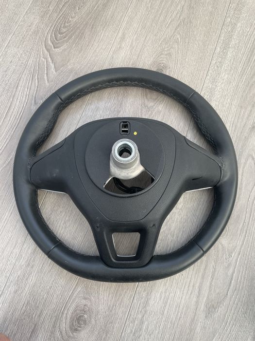 Volan 3 spite piele perforata  sport inel logan 3 sandero 3 Jogger