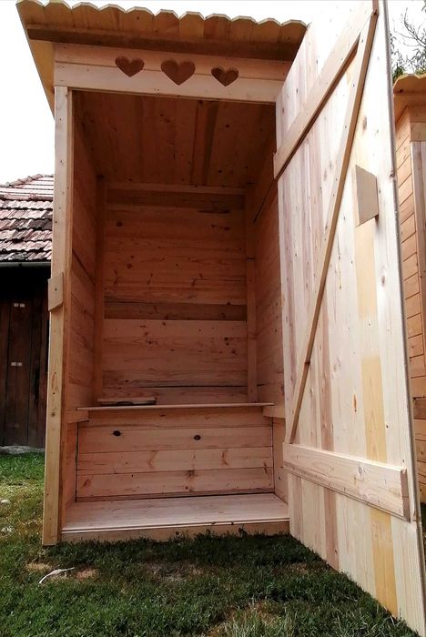Wc de gradina Ofer transport contracost in Jud Mureș