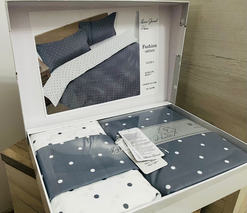 Set lenjerie pat premium Laura Grand Home - mai multe culori