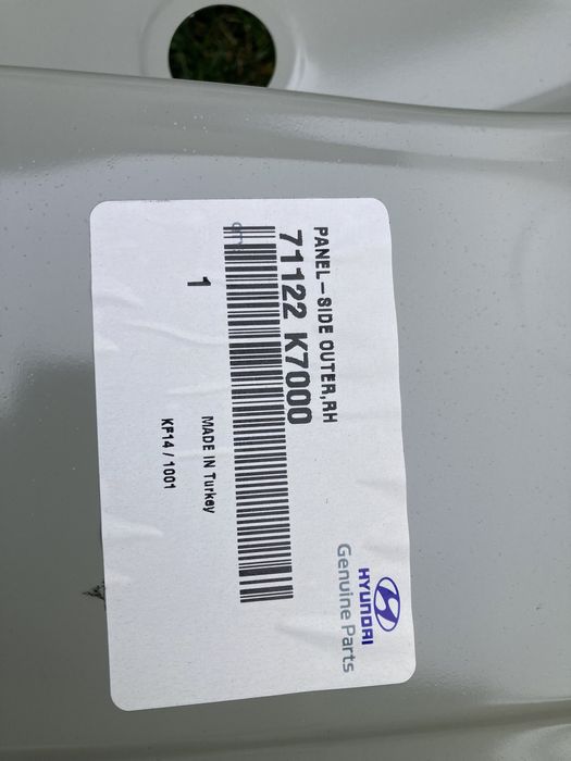 Hyundai i10 MK3 lll 2020-2025 Cadru lateral aripa spate prag stalp