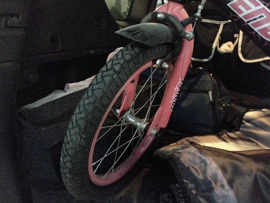 Детско колело 16" BMX, Enduro Armor, черно/червено
