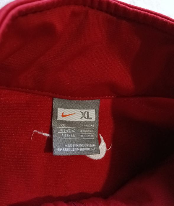 Bluză cu fermoar trening - Nike Vintage - 100% poliester - mărimea XL