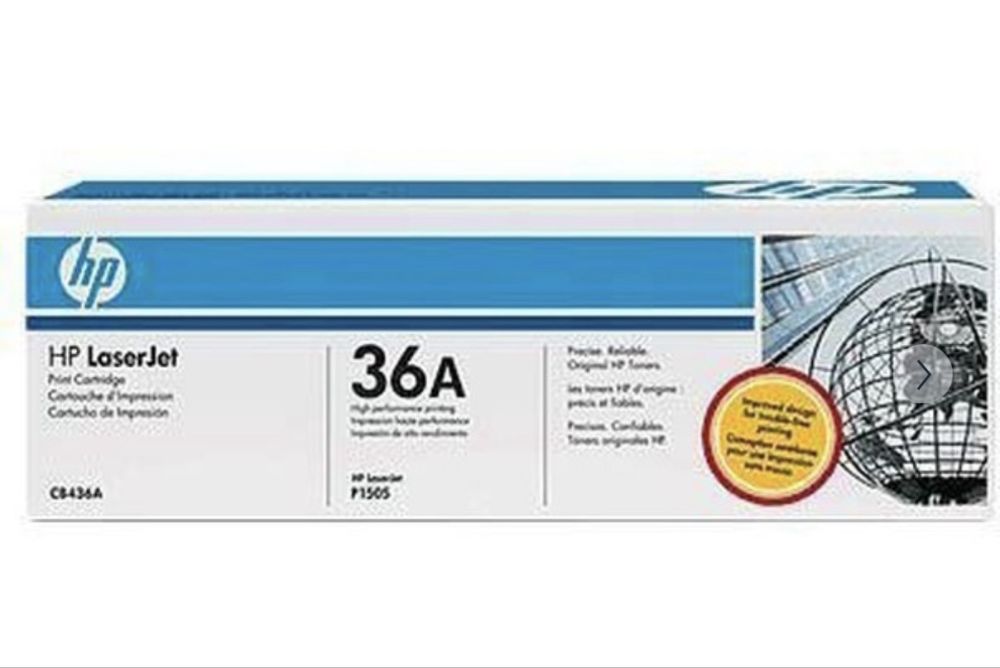 лазерный картридж HP 36A (CB436A).