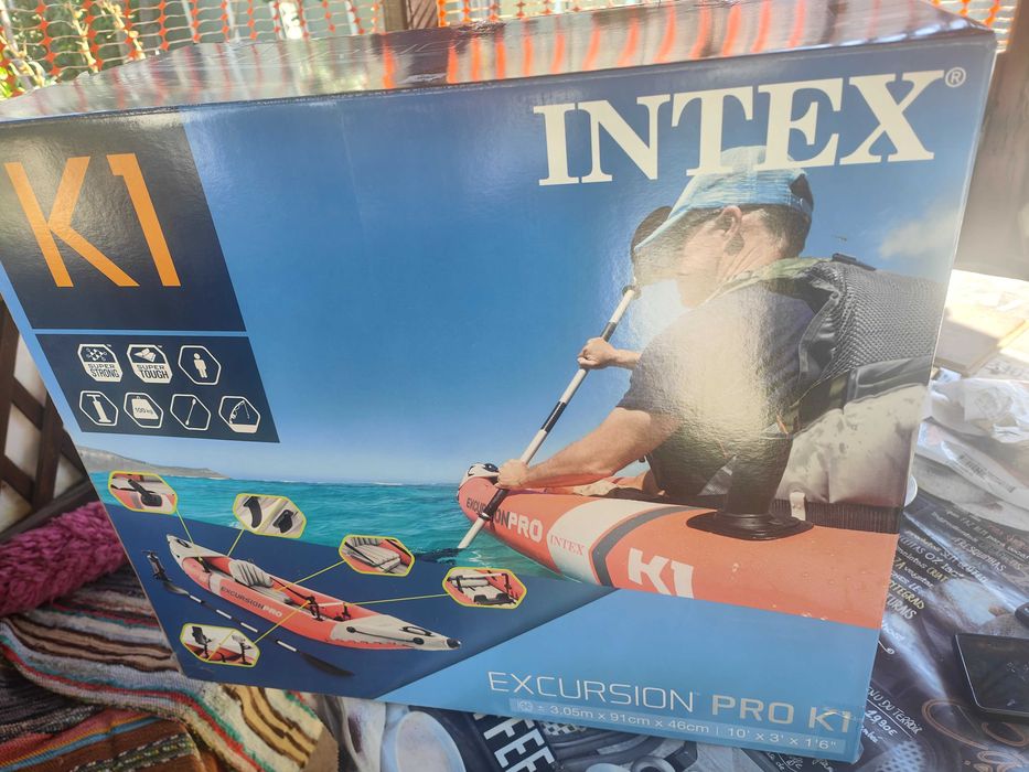 Едноместен надуваем каяк