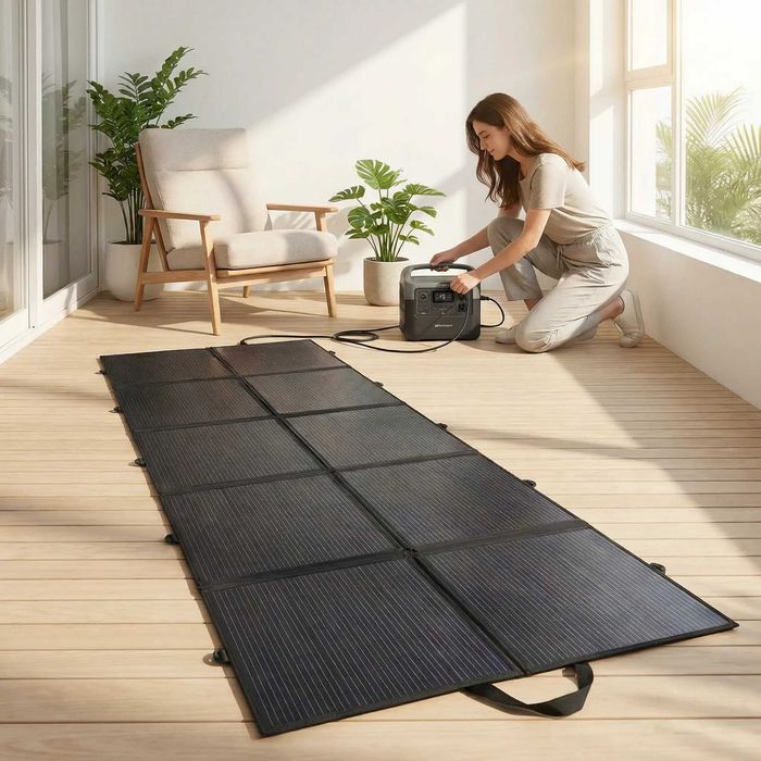 Солнечные батареи 500 Вт, фотоэлектрический модуль складной панель