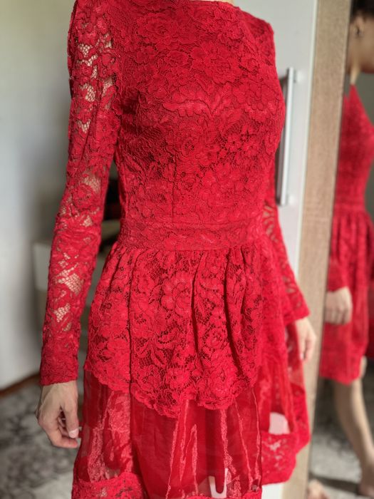 Платье гипюровое