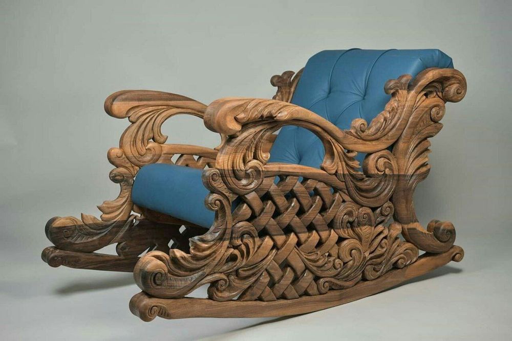 Кресло качалка на заказ