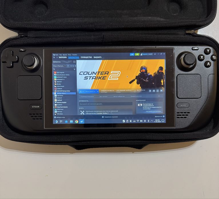Продается Steam Deck icd / 1 Terabyte