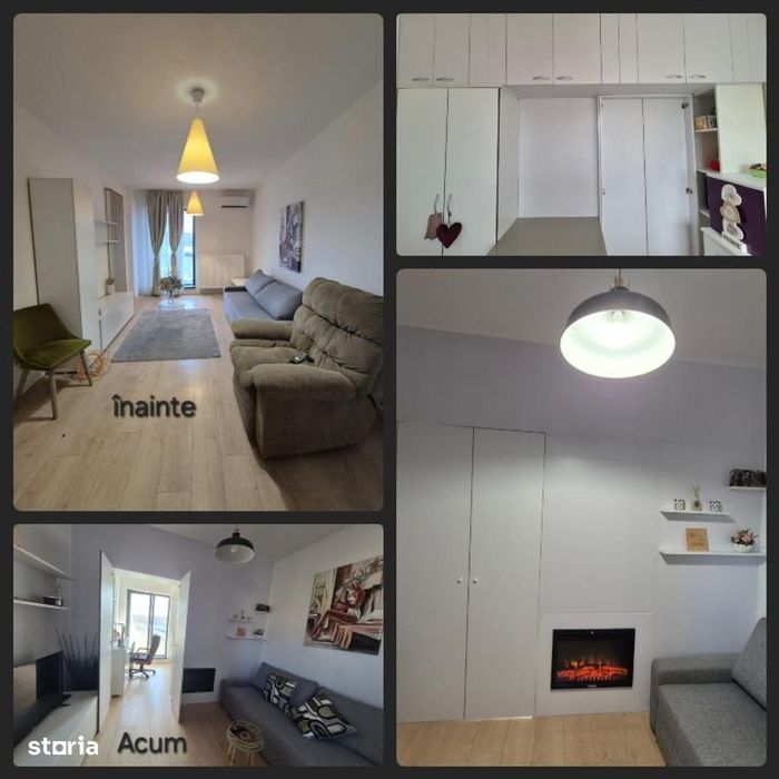 Apartament 2 camere transformat în 3 | Mobilat | Pipera | Parcare