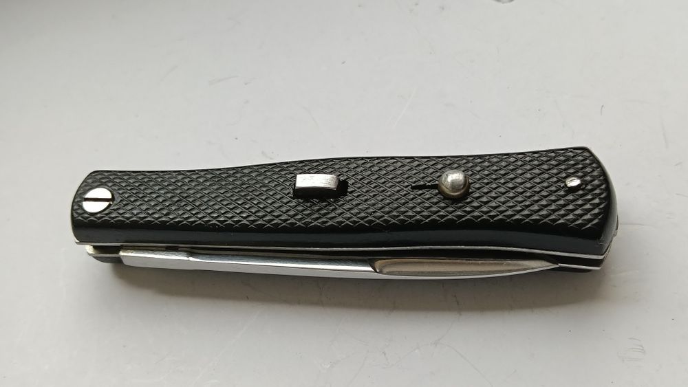 Briceag rar de colecție Begon Inox Franța(21 cm) Mecanism Leverlock/Pirghie.