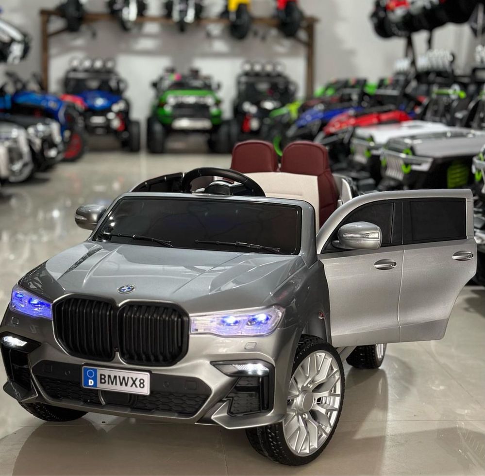 БЕЗ ПЕРЕДОПЛАТА КУПИТЕ Детская машина elektromobil BMW X8 есть сюрприз: 200  у.е. - Детский транспорт Ташкент на Olx