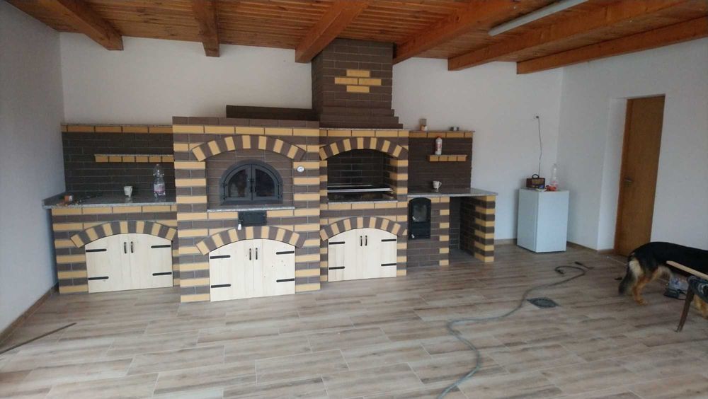 gratare de gradina din caramida, ,cuptoare,sobe cu plita,etc