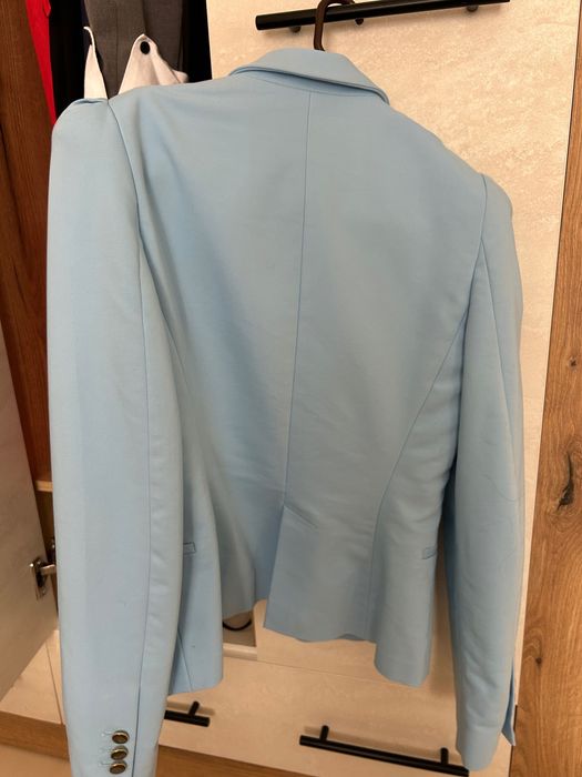 Сако ZARA светло син цвят