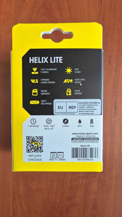 Заден стоп за велосипед Moon Helix Lite