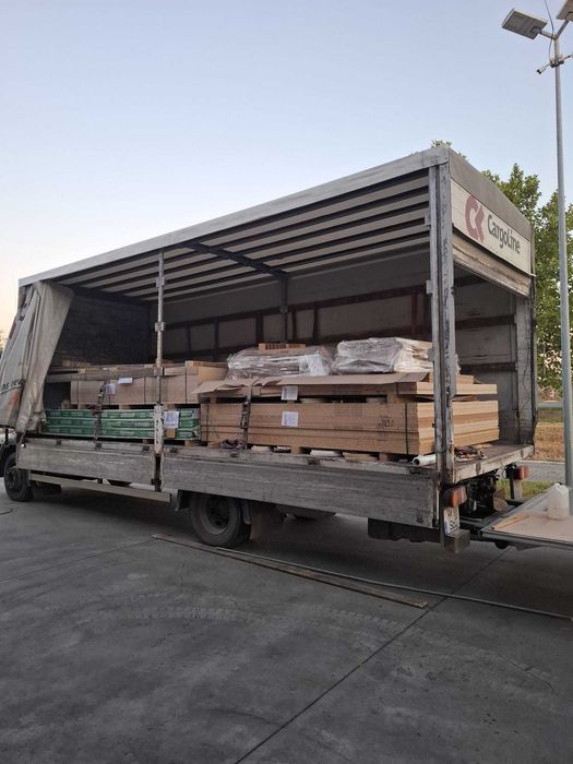 Camion Iveco 12t 6500 £ si remorca Saxas 12t 3200 £ Impreuna sau separat si Iveco 7.5t 3200 £