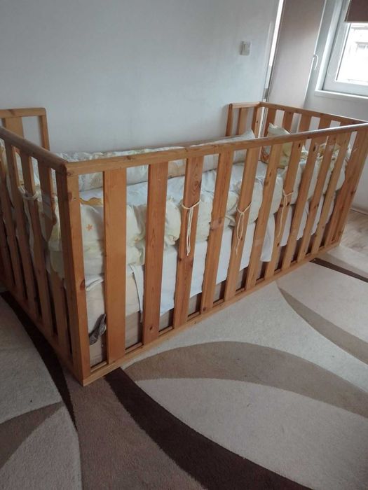 Преградна решетка за ъглово легло