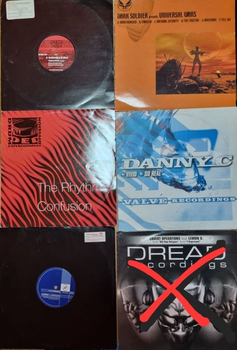 Discuri vinil ( electronic, dub, drum n bass, techno,  house)