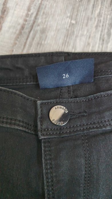 Дамск оригинални черни дънки ARMANI JEANS J28 р-р S EUR26