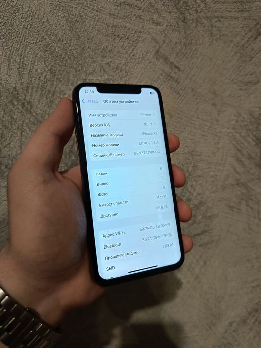 Айфон XS 64гб золотистый