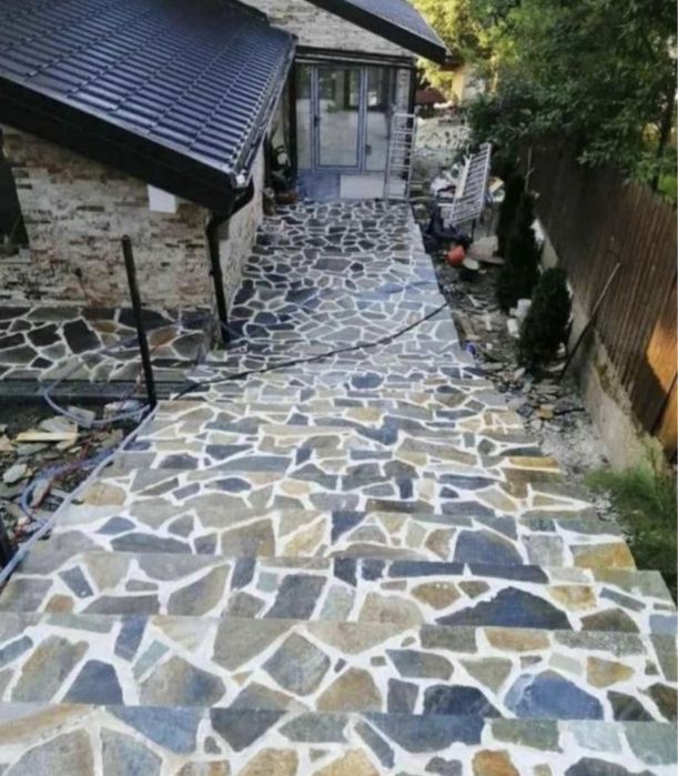 Piatra Naturala de placat Amenajari de gradini exterioare