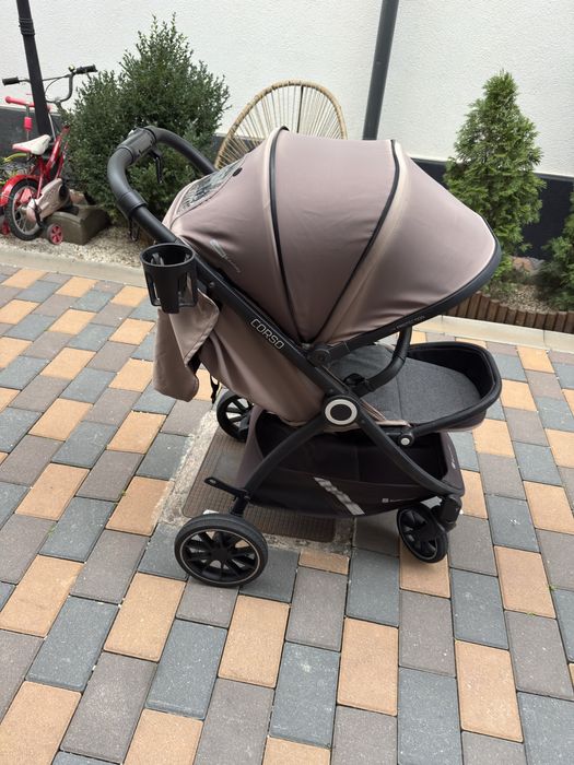 Carucior nou nascut Euro-Cart CORSO, cadru de aluminiu